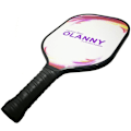 Miniatyrbild 4 av 5: 2X Texturerat Pickleball-racket för Spin, Grafitfiber