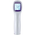 Miniatyrbilde 3 av 3: Medisinsk infrarød pannetermometer berøringsfritt termometer for voksne barn baby, LCD-skjermmodus med fargerike indikatorer lydalternativ, og