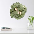 Miniatyrbild 4 av 5: Konstgjorda eukalyptusblad Rosa Girlang Pilgrenar Blad Bröllopsfest Dekor för Bröllopsbåge Bakgrundsdekor