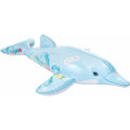 Miniatyrbillede 1 af 4: Lille delfin oppustelig flydende rækkesejl legetøj vand oppustelig montering oppusteligt legetøj til børn