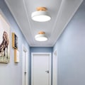 Miniatyrbillede 5 af 5: Loftlampe Moderne LED Nordisk Trælys Armatur Indendørs Køkken Soveværelse Badeværelse -