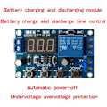 Miniatyrbild 4 av 5: 4 st DC 6-40V Batteriladdare/Urladdare Strömbrytare Kontroll Under- och Överspänningsskydd Platta Automatisk Avstängning