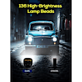 Miniatyrbilde 5 av 5: Arbeidslampe, 4000 LM LED Inspeksjonslys Oppladbar Bærbar Magnetisk Vanntett med 14 Lysmoduser for Bil Garasje Camping Nød, Work-Lamp-I