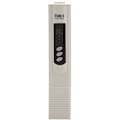 Miniatyrbild 1 av 5: TDS-testare Multifunktionell Digitalmätare, Professionell Vattenkvalitetstestare Renhetstestare 0-9990ppm Mätningsområde Mätare med LCD-display för Kran W