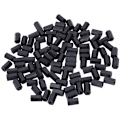 Miniatyrbillede 1 af 5: M3x10mm Nylon Hexagonal Afstandsstykke Sort Gevind 100stk