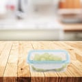 Miniatyrbild 2 av 5: 330 ml lufttät rektangulär glasbehållare