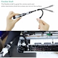 Miniatyrbillede 5 af 5: 115 i 1 Magnetisk Præcisionsskruetrækker Sæt Multifunktionel Krom-Vanadium Stål Skruetrækkersæt til Adskillelse Computer Reparation Laptop Macbook iPhone