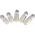 Miniatyrbillede 4 af 5: LED Pære, 1 stk. Majslys E27 E14 220V LED SMD 5730 LED Pære 24-165L LUGELIER ALLUX DE LA Bougie