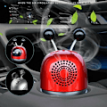 Miniatyrbillede 3 af 5: Bil Dashboard Diffuser, Mere Robot Luftfrisker Ornament Bil Interiør Dekoration Tilbehør Til Bord Soveværelse Stue Kontor, Rød