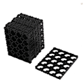 Miniatyrbild 1 av 5: 10 st 18650 Batteri 4X5 Cell Spacer Radiating Shell Plastfäste Hållare 18,4 mm