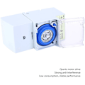 Miniatyrbillede 5 af 5: SUL181h Mekanisk Timer 24 Timer Kvarts Motor Timer Switch Relæ 110 230VAC 16A