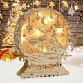 Miniatyrbilde 1 av 5: Tre LED Julelys, Jule Stjerne Vindu Lys, Tre LED Julepynt, LED Elg Lys, LED Julepynt for Innendørs Bal