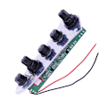 Miniatyrbilde 3 av 5: 2X 5 Jazz Bass Lastet Kablet Kontrollplate for 4/5 Strengs Gitardeler