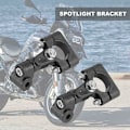 Pikkukuva 5 / 5: Moottoripyörän Kiinnitysjalusta Sumuvalon Asennusjalusta Led-lisävalon Jalusta - R1200gs F800gs