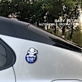 Miniatyrbild 2 av 5: Bilsticker Aluminium Bilsticker på Brädet för Fabia J