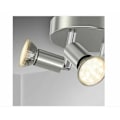 Miniatyrbillede 4 af 5: LED spotlight, loftslampe, badeværelseslampe, badeværelseslampe, IP44, justerbar og vippbar spotlight, 3x GU10, 3 justerbare spotlights, varmt lys