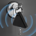 Miniatyrbild 3 av 5: Mini Smart GPS Tracker för husdjur Husdjur Lokalisering Anti-förlorad Vattentät Bluetooth Tracker Triangel Barn Hund Katt Tracker Svart