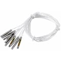 Miniatyrbilde 1 av 5: 10 stk PT100 Vanntett Sensor Probe for Temperaturkontroll Digital Temperatur Sensor 4 x 30mm x 50cm