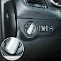 Miniatyrbillede 2 af 5: Dekoration til forlygtekontrol, afdækning til Charger 2010+ 2015 Durango 2011+, sølv