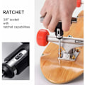 Miniatyrbillede 3 af 5: All-in-One Skateboard Værktøj - Multifunktionel Skateboard Værktøj med Ratchet og Griptape Viskelæder