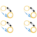 Miniatyrbillede 1 af 5: 4X FTTH Port Fiberoptisk Koldforbindelses Splitter Splice Box 1 Punkt 2