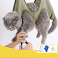 Miniatyrbild 2 av 5: Anti-Scratch Nagelsaxar Bitsäker Fixerad Väska Bad Trim Begränsningsväska Husdjursskötsel Hängande Hängmatta Husdjurstillbehör Set