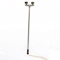 Miniatyrbilde 2 av 5: 10 stk 2Led gatelys 1: 100 100 Ho skala miniatyr gatelampe for sandbord, modell 2