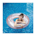 Miniatyrbild 4 av 5: Simring Simbar Ring Uppblåsbar Simring Flyter Vuxen Uppblåsbar Poolboj Slitstark Uppblåsbar Bad Rund Sommar Pool Strand Konfettiglitter Simning
