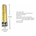 Pikkukuva 2 / 5: LED-maissilamppu himmennettävä LED G4 220V G8 LED 220V G9 110V G4 Suuri teho LED 220V 110V E12 110V G4 E12 G9 220V E17 110V 220V