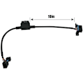 Miniatyrbillede 5 af 5: 60cm 16-bens vinkel OBD2-splitter Y-åbent kabel til GPS-tracker-enhed bil OBD-konverteringsgrænseflade