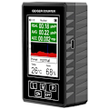 Miniatyrbillede 3 af 5: Ny XR1-Pro Atomstråling Detektor Geiger Tæller X γ β Stråle Radioaktiv Tester Thermohygrometer EMF Meter Sort
