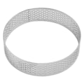 Miniatyrbillede 4 af 5: 30 stk. Stålringe Rustfrit Stål, Varmebestandig Perforeret Kage Mousse Ring, Kageringform, Rund Kagebageredskaber