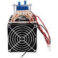 Miniatyrbild 5 av 5: 1 st termoelektrisk kylare halvledarkylning Peltier kylare luftkylning radiator vattenkylare kylsystem utrustning