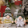 Miniatyrbillede 1 af 5: LED Nisse Dukke, Julepynt med LED Næselys, Rudolph Julepynt til , Julegaver, År, til
