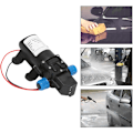 Miniatyrbilde 3 av 5: Svart DC 12V 60W Mini Pumpe Automatisk Membranpumpe Elektrisk Vask Pumpe Slå Av 5L/min