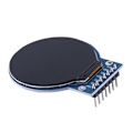 Miniatyrbild 3 av 5: 2x 1,28 tum HD IPS Färg TFT LCD Displaymodul, 7-stifts Rund Kretskort, PCB RGB LED Rund Skärm
