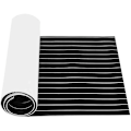 Pikkukuva 1 / 5: Teak-jäljitelmä itseliimautuva EVA-vaahtomuoviveneen synteettinen lattiamatto jahdille, lattialle, 2400X450X6 mm
