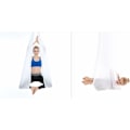 Miniatyrbillede 1 af 5: Aerial Yoga Elasticitet Silke Anti-Gravity Indendørs Yoga Hængekøje, Tangle-Free, Indeholder Testede og Certificerede Løkker og Reb - 16-Fei Yu