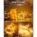 Miniatyrbild 2 av 5: Fairy String Lights Batteridrivna Vattentäta Silvertråd 7ft 20 för DIY Bröllop Fest Sovrum Patio Jul