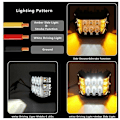 Miniatyrbilde 2 av 5: LED-frontlys 12v 24v, 2 stk 60W 10cm Projektor Spot Flood Arbeidslys Lang rekkevidde LED-frontlys LED Motorsykkel Bil LED-lysstang Bil Arbeidslys Arbeidslampe fo