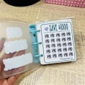 Miniatyrbillede 3 af 5: 1000 Savings Challenge Binder, Money Savings Binder, Savings Challenge Book med kuverter, Savings Challenge Kuvert A