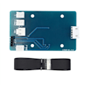 Miniatyrbillede 2 af 5: 2X 3D-printer Tilbehør Dele Hot End PCB Adapter Plade og 24-bens Kabel Sæt til Artillery X1 Printer
