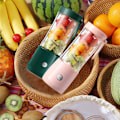 Miniatyrbild 3 av 5: 380ML Bärbar Blender Trådlös Mini-Saftpress USB Elektrisk Blender Fruktjuice för Frukt och Grönsaker Saftmaskin-C