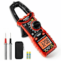Miniatyrbillede 3 af 5: Strømtangsmåler, KAIWEETS TRMS 4000 Points Auto Range Tangsmåler, Måler AC-strøm, AC/DC-spænding, Kapacitans, Modstand, CAT III 600 V