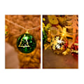 Miniatyrbild 4 av 5: 40 LED-ljusslingor Batteridrivna 40 Julgranskulor God Jul Ljusslingor, IP43 för inomhus- och utomhusbelysning