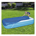 Miniatyrbild 1 av 5: Solskydd för rektangulär pool, rektangulärt solskydd för uppblåsbar pool, solskydd för pool, värmeisolering