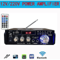 Miniatyrbild 4 av 5: Bt-298a 600w Hemförstärkare Ljud Bluetooth Förstärkare Subwoofer Hemmabio Ljudsystem Förstärker