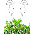 Miniatyrbilde 1 av 5: Glasskuler for vanning - Automatisk vanning av planter - 2 pakker vanningskuler for innendørs og utendørs planter