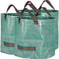 3X Rivbeständiga 60L Trädgårdspåsar