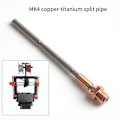 Miniatyrbillede 2 af 4: For Prusa MK4 Hals Hotend Kit Kobber Titan Legering 3D Printer Del Til Tilbehør